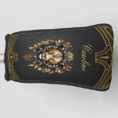 Phantastischer majestätischer Löwe Golf Headcover (Vorderseite)