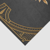 Phantastischer majestätischer Löwe Seidenpapier (Detail)