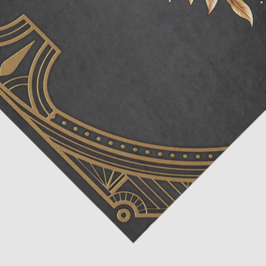 Phantastischer majestätischer Löwe Seidenpapier (Detail)