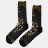 Phantastischer majestätischer Löwe Socken (Linkes Detail)