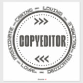 Phantastischer Mitarbeiter Aufkleber (Blatt)