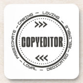 Phantastischer Mitarbeiter Getränkeuntersetzer (Vorderseite)