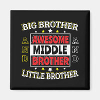 Phantastischer Mittlerer Bruder - ist groß und kle