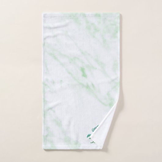 Phantastischer Mosaik Grüner Drache Persönlich Badhandtuch Set (Handtuch)