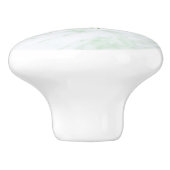 Phantastischer Mosaik Grüner Drache Persönlich Keramikknauf (Seitenansicht)