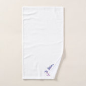 Phantastischer Mosaikdrache Badhandtuch Set (Handtuch)