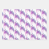 Phantastischer Mosaikdrache Geschenkpapier Set (Vorderseite 2)