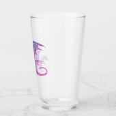 Phantastischer Mosaikdrache Glas (Links)