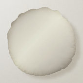 Phantastischer Mosaikdrache Golden Willkommen Rundes Kissen (Rückseite)