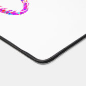 Phantastischer Mosaikdrache Schreibtischunterlage (Ecke)