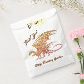 Phantastischer Mosaikdrache Vielen Dank, dass Sie  Geschenktütchen (Versiegelt)