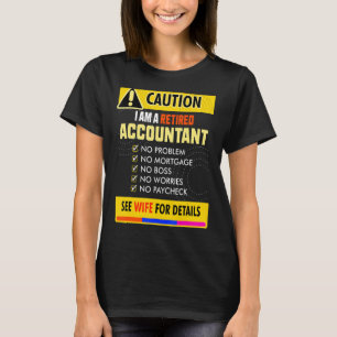 Phantastischer nachgeschalteter Buchhalter Siehe E T-Shirt