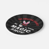 Phantastischer Name Magician Geburtstag, jedes Par Pappteller (Schrägansicht)