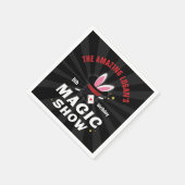 Phantastischer Name Magician Geburtstag, jedes Par Serviette (Ecke)