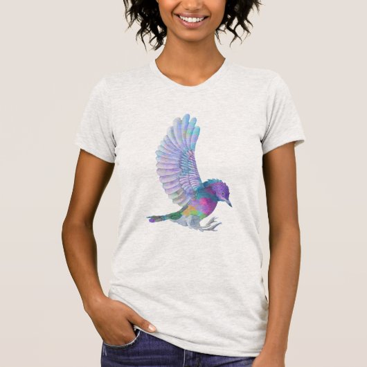 Phantastischer Niedlicher Bird T-Shirt (Vorderseite)