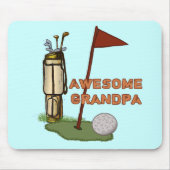 Phantastischer Opa Golf Mousepad (Vorne)