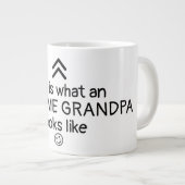 Phantastischer Opa Jumbo-Tasse (Vorderseite Rechts)