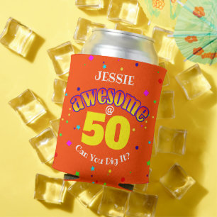 PHANTASTISCHER Orange 50. GEBURTSTAG Dosenkühler