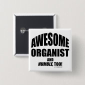 Phantastischer Organist Button (Vorne & Hinten)