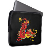 Phantastischer Orientaldrache Laptopschutzhülle (Vorne Rechts)