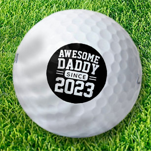 Phantastischer Papa seit dem athletischen Tag des  Golfball