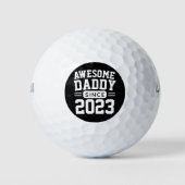 Phantastischer Papa seit dem athletischen Tag des  Golfball (Vorderseite)