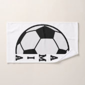 Phantastischer Personalisierter Name Fußball Ball  Handtuch (Handtuch)