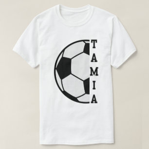 Phantastischer Personalisierter Name Fußball Ball  T-Shirt