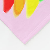 PHANTASTISCHER PERSONALISIERTER SOCCER-MÄDCHEN-BLA FLEECEDECKE (Ecke)