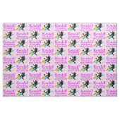 PHANTASTISCHER PERSONALISIERTER SOCCER MIRL FABRIC STOFF (Fat Quarter (45,7 x 55,9 cm))