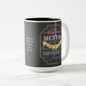 phantastischer persönlicher Mentor Zweifarbige Tasse (VorderseiteRechts)