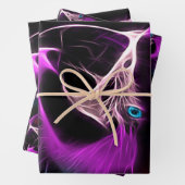 Phantastischer Pflaumensittich Geschenkpapier Set (Beispiel)