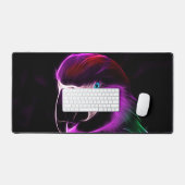 Phantastischer Pflaumensittich Schreibtischunterlage (Tastatur & Maus)