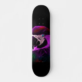 Phantastischer Pflaumensittich Skateboard (Vorne)