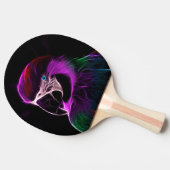 Phantastischer Pflaumensittich Tischtennis Schläger (Seitenansicht)