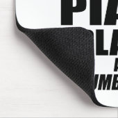 Phantastischer Piano-Player Mousepad (Ecke)