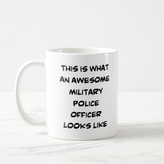 phantastischer Polizeibeamter Kaffeetasse (Links)