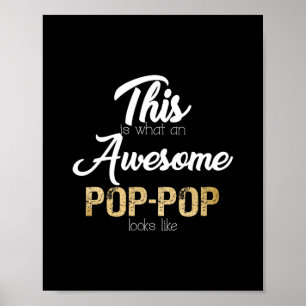 phantastischer Pop-Pop-Special Opa Poster
