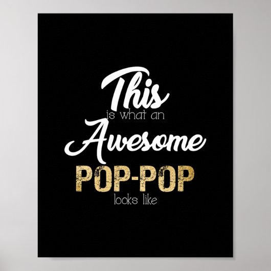 phantastischer Pop-Pop-Special Opa Poster (Vorne)