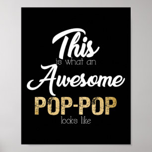 Phantastischer Pop-Pop-Special Opa Poster