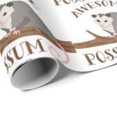 Phantastischer Possum Geschenkpapier (Rolleneckpunkt)