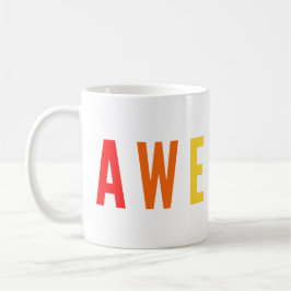 PHANTASTISCHER POSTIVER FALSCHER RAINBOW-FARBTEXT KAFFEETASSE