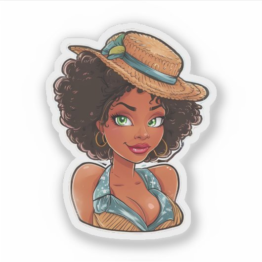 phantastischer Queen-Aufkleber Aufkleber (Vorderseite)