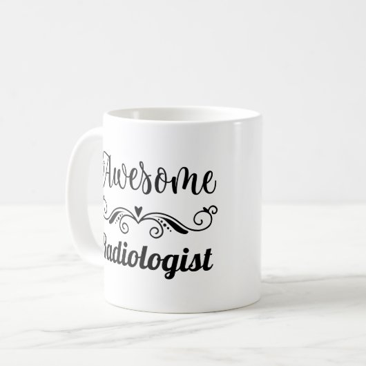 Phantastischer Radiologe Kaffeetasse (Vorderseite Links)