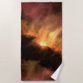 Phantastischer Raum Strandtuch (Vorderseite)