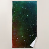 Phantastischer Raum Strandtuch (Vorderseite)