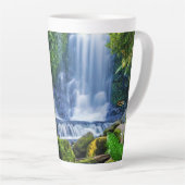 Phantastischer Regenwald und Tiere Milchtasse (Rechte Ecke)