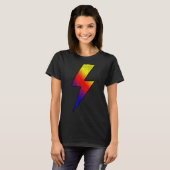Phantastischer Retro-Front- & Back-COLD-FEUERLight T-Shirt (Vorne ganz)