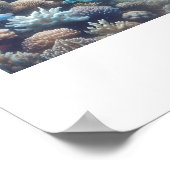 Phantastischer Rifftauchen Poster (Ecke)