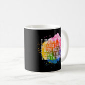 Phantastischer Runner: Zitat, das ich nicht laufe, Kaffeetasse (VorderseiteRechts)